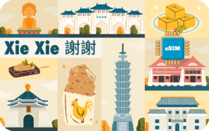 Taiwan 1 GB - 7 Dagen